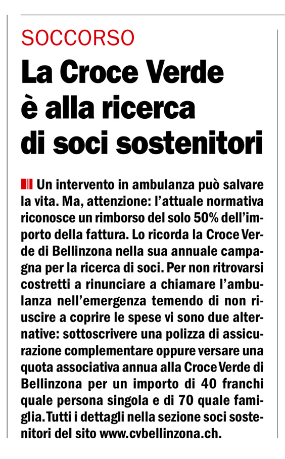 Corriere del Ticino.04.05.2018