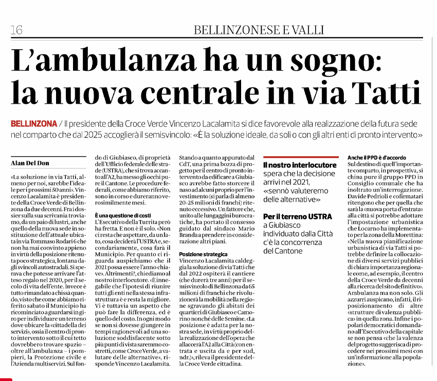 Corriere del Ticino.24.11.2020