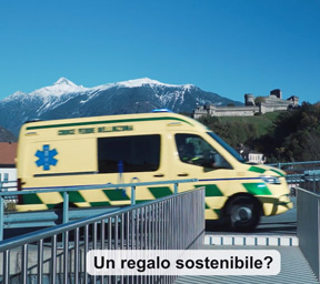 Il filmato di Natale dei servizi ambulanza